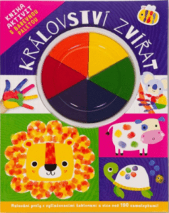 Království zvířat - Kniha aktivit s barevnou paletou