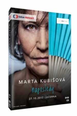 Marta Kubišová Naposledy - DVD + CD - Marta Kubišová - audiokniha