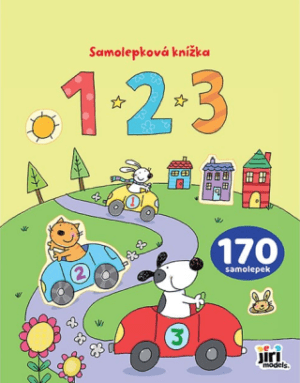 Samolepková knížka - 123